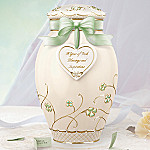 A Year Of Irish Blessings And Inspirations Porcelain Musical Ginger Jar